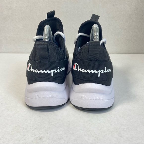 NEW Champion FLARE Cushion Fit Black/White Tie Athletic Shoes; Women’s Size 8 - Picture 9 of 13